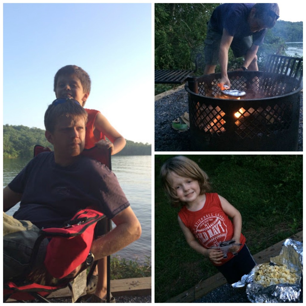 Popcorn around the campfire