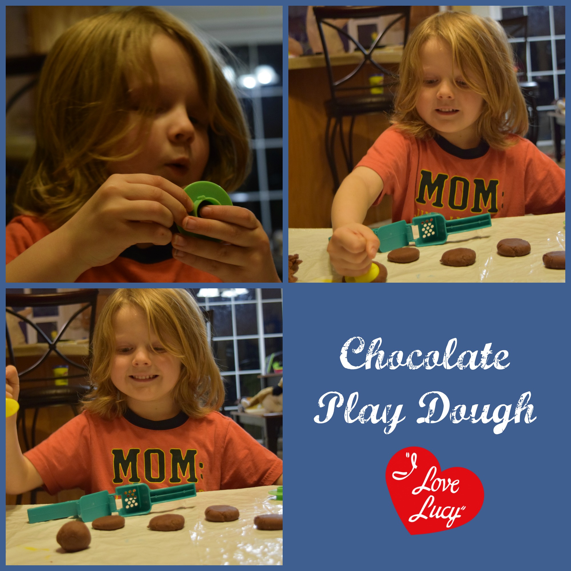 chocolate play dough