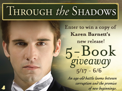 through the shadows giveaway