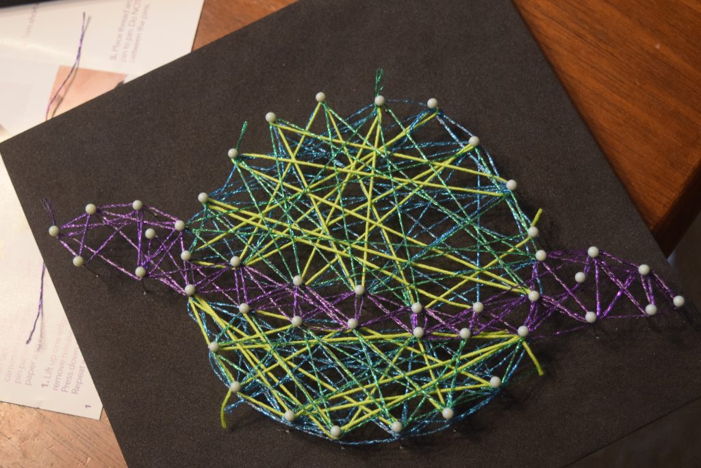 String art kit planet