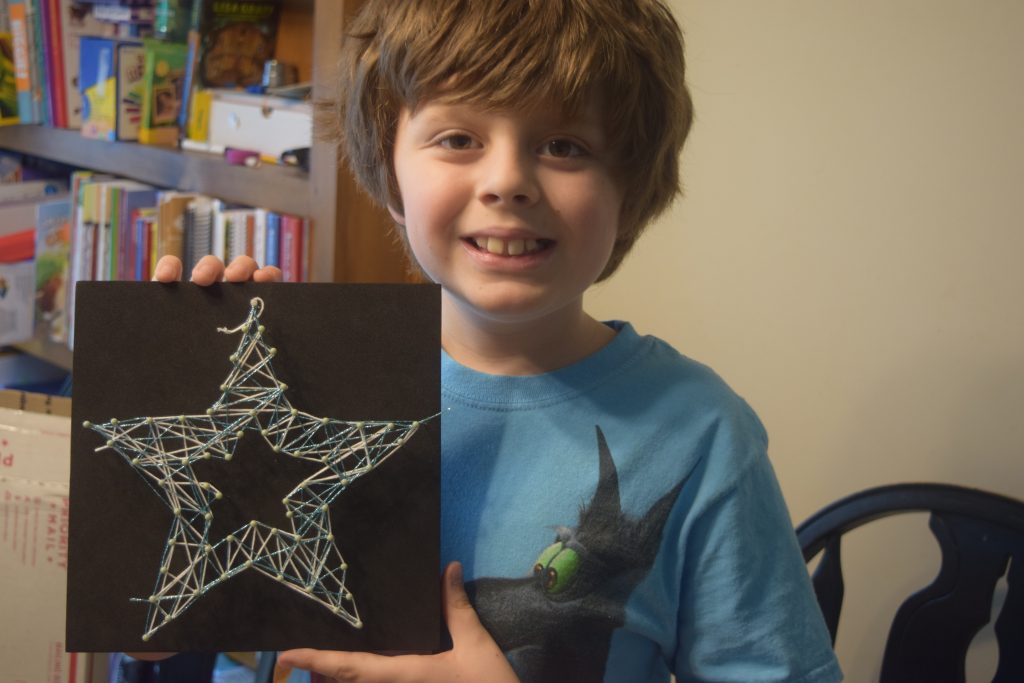 Finished Star Design