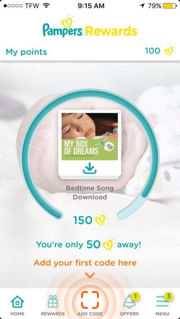 Earn Rewards for Diaper Purchases