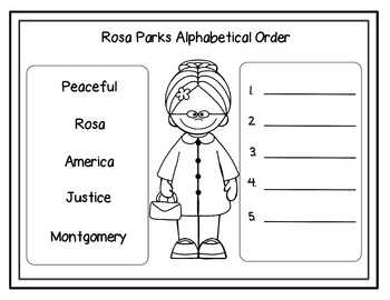 Rosa Parks Printable - Image 4