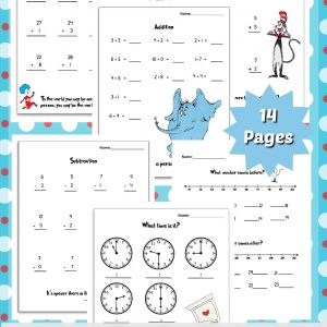 Free Dr Seuss Math Pack