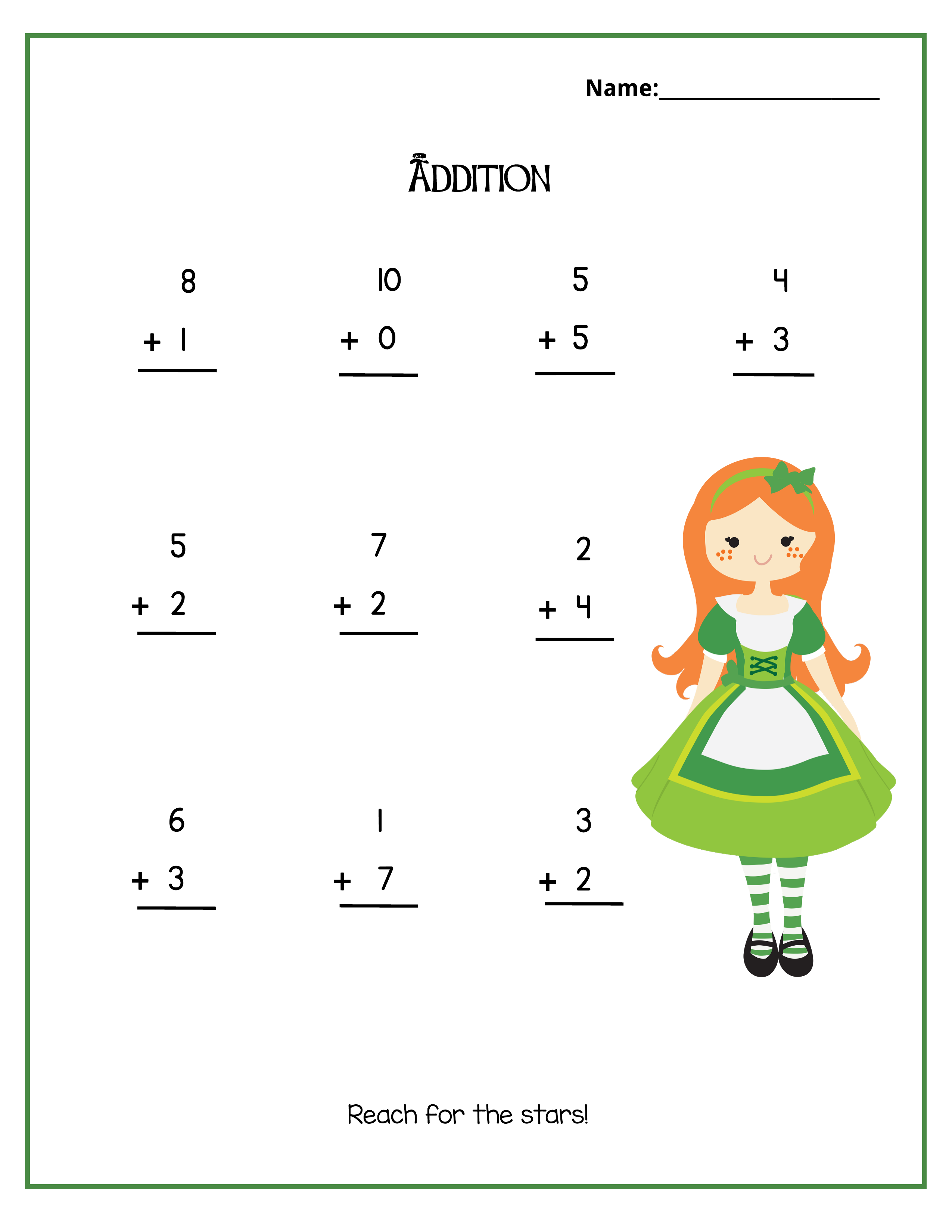 St. Patrick's Day Math Printable - Image 2