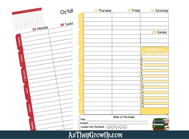 Student planner